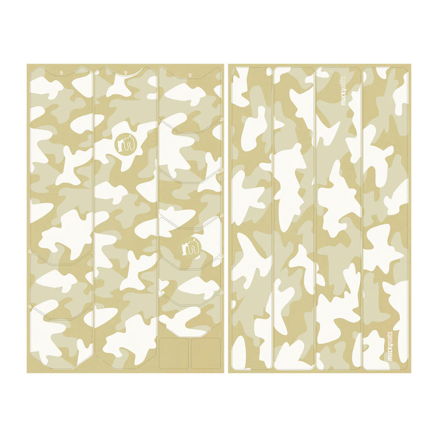 Mucky Nutz Skinz | Full Frame | Camo | White