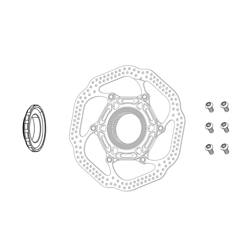 Avid Spare - Rotor Bolt Kit - T25 Steel (Qty 24)
