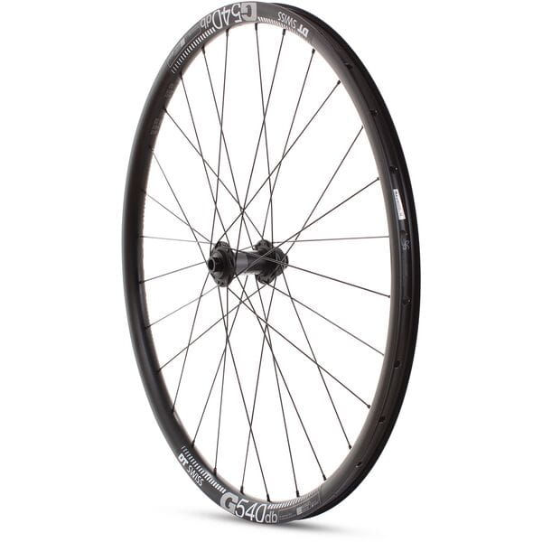 M Part Gravel Front Wheel DT 370 CL Hub TA 100x12mm G 540 Rim TLR black 650B