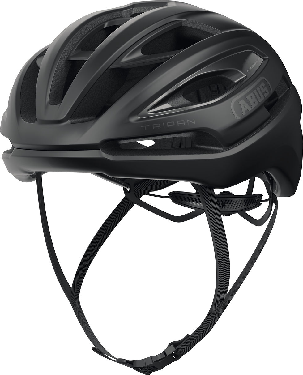 Thumbnail: ABUS Taipan LED Gravel Elite Cycling Helmet in Velvet Black