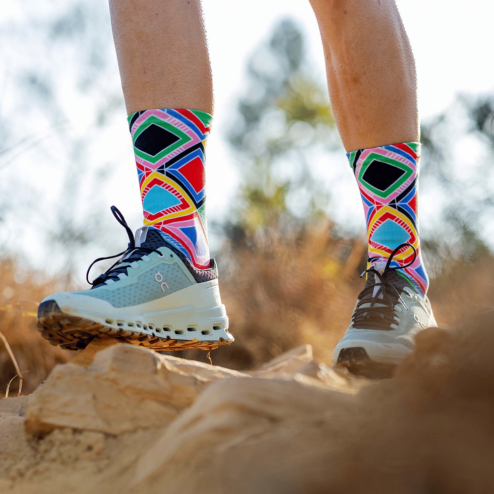 Thumbnail: Sox Footwear Zulu South African Heritage Premium Crew Socks