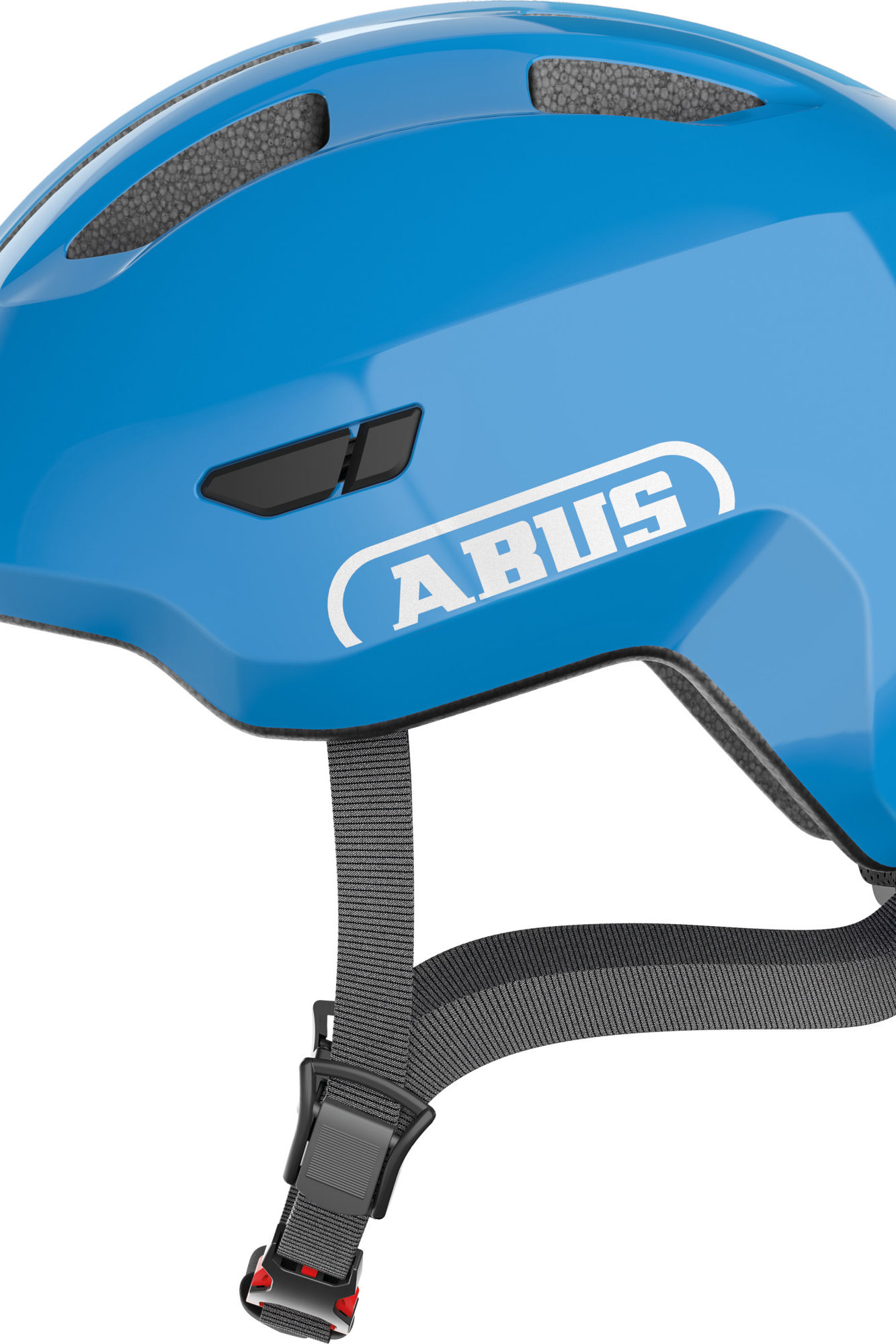 ABUS Smiley 3.0 Kids Leisure Helmet in Shiny Blue