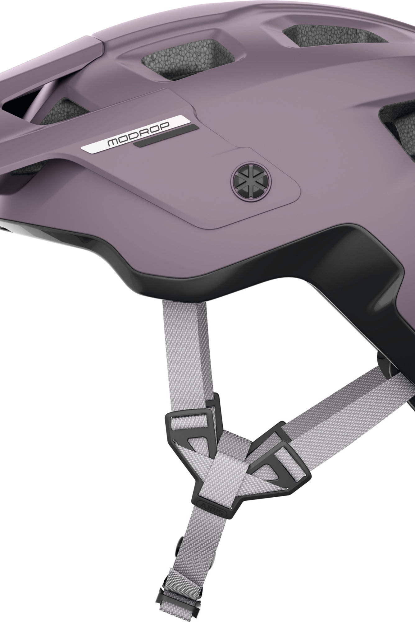 ABUS MoDrop MTB Helmet in Ash Purple