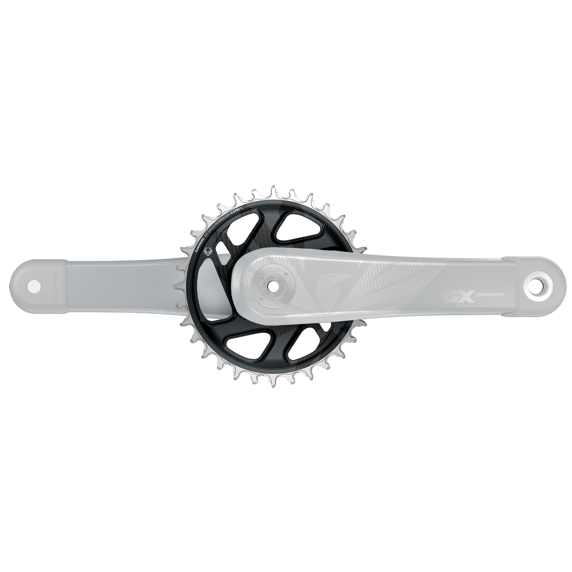Chain Ring X-SYNC 2 Direct Mount 6mm Offset Eagle Cold Forged (finish of GX
