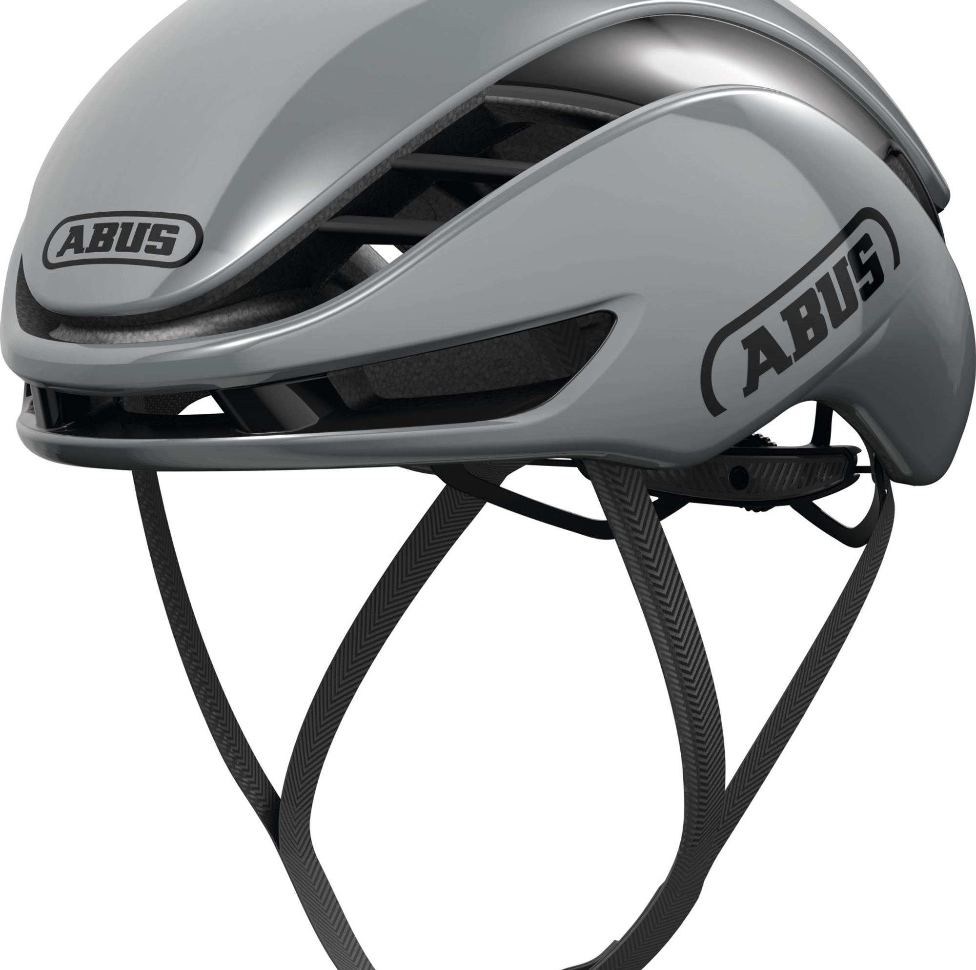 ABUS GameChanger 2.0 RF (Round Fit) Road Aero Elite Helmet Race Grey - Unisize