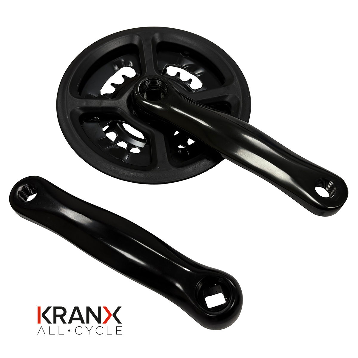KranX 22/36T Junior Chainset with 152mm Crank in Black