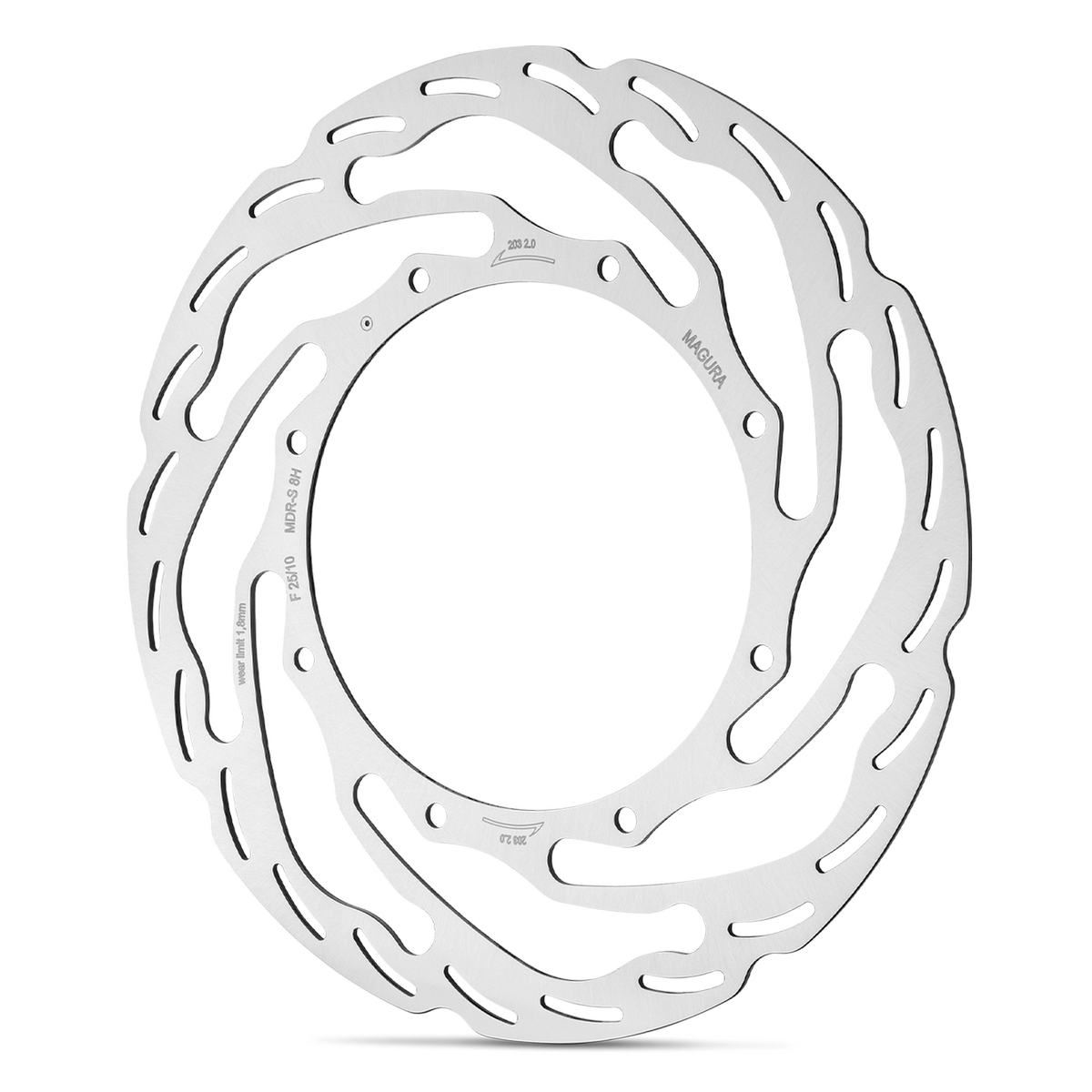 Rotor MDR-S 2.0, 8-hole, Ø 203 mm