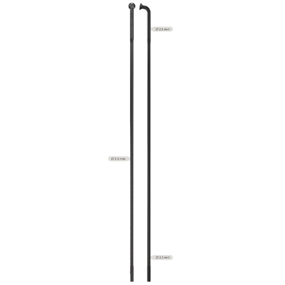 Sapim E-Strong Black J-Bend Spokes