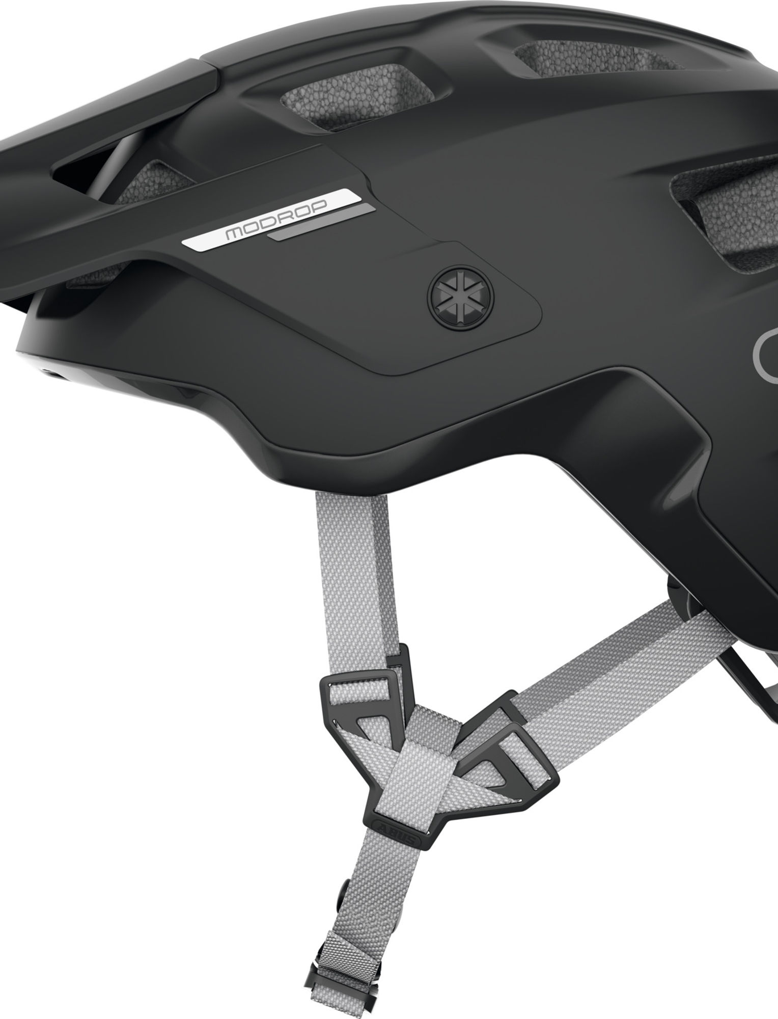 ABUS MoDrop MTB MIPS Helmet in Muted Black
