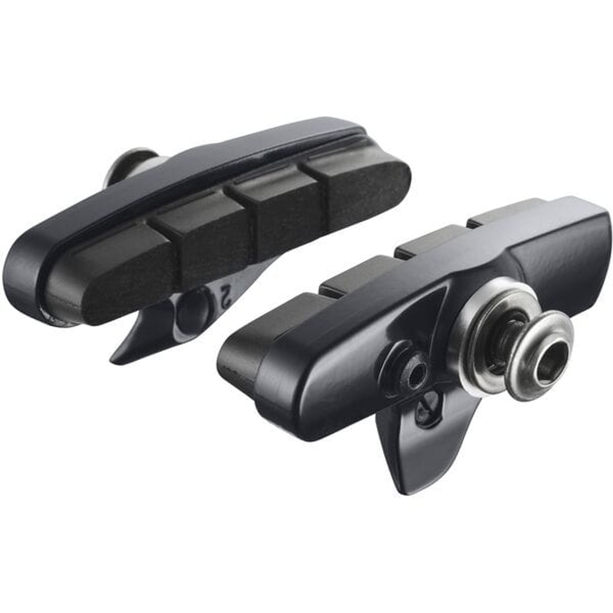 Shimano R55C4 105 R7010 cartridge brake shoe direct mount, alloy rim, black