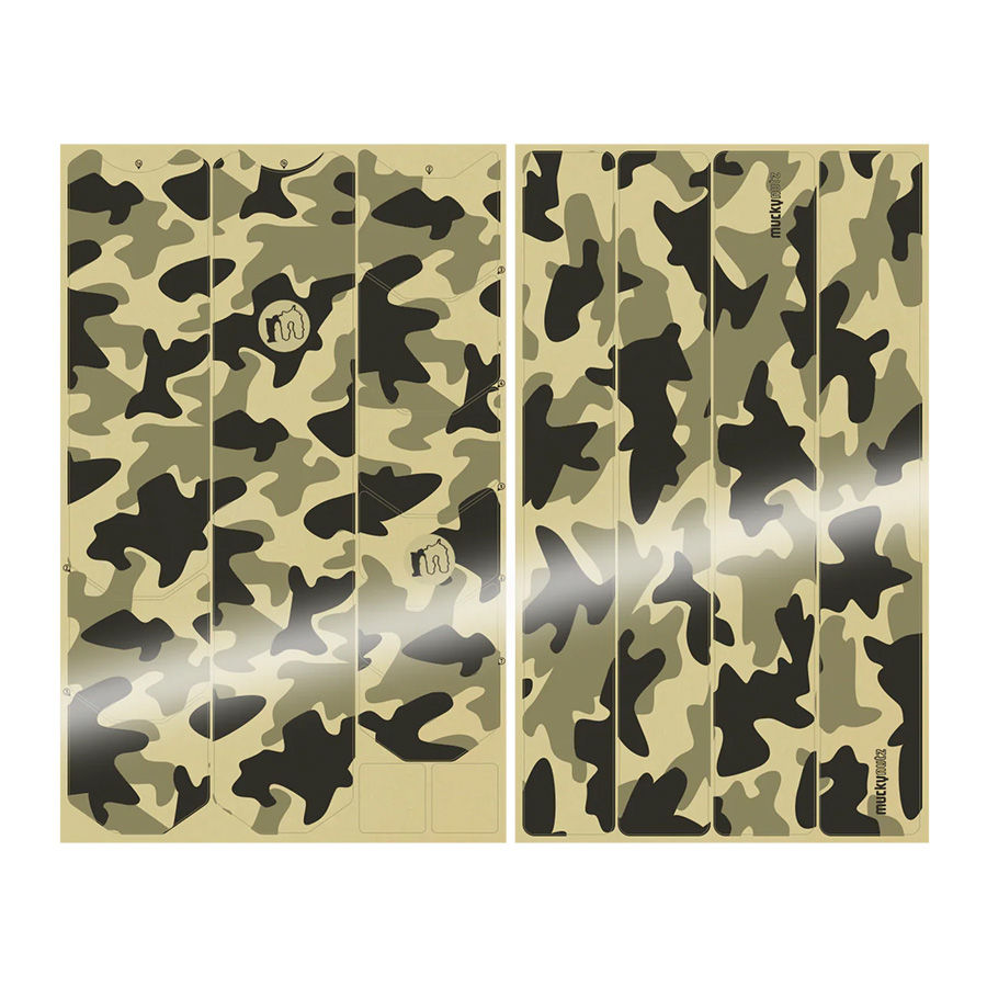 Mucky Nutz Skinz | Full Frame | Camo | Black