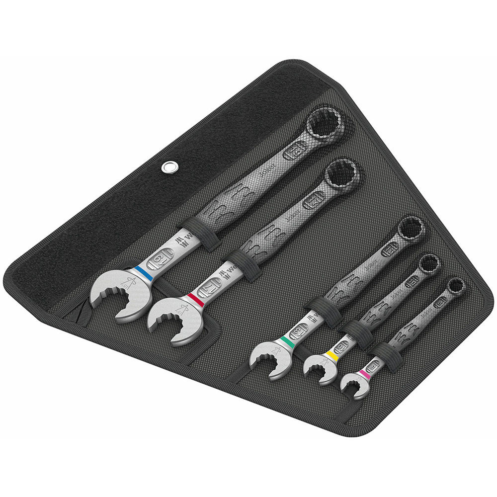 Wera 6003 Joker 5 Set 1 Ring Spanner Set