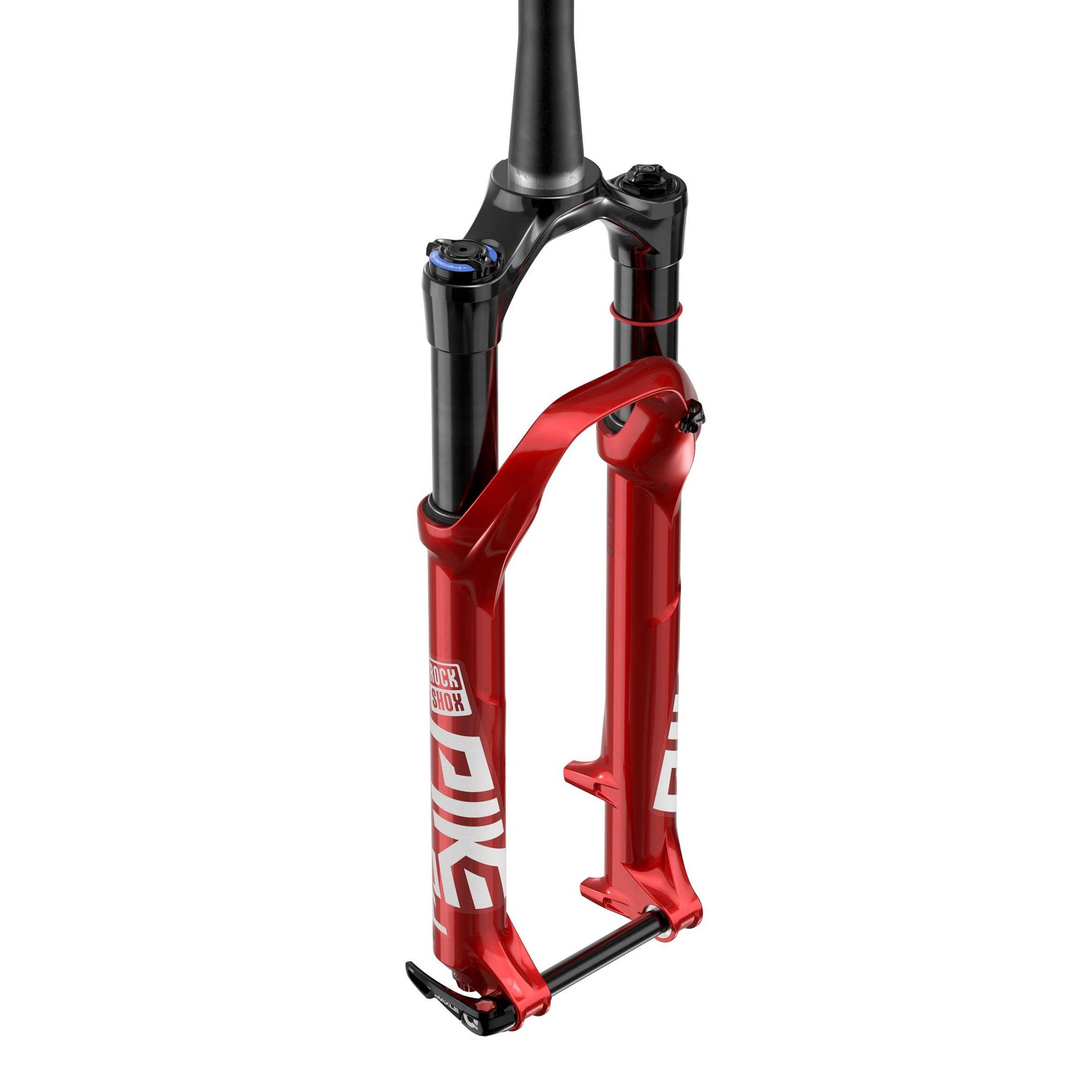 RockShox Fork Pike Dj - 26" 15X100 Solo Air, Crown Adjalum Str Tpr Disc