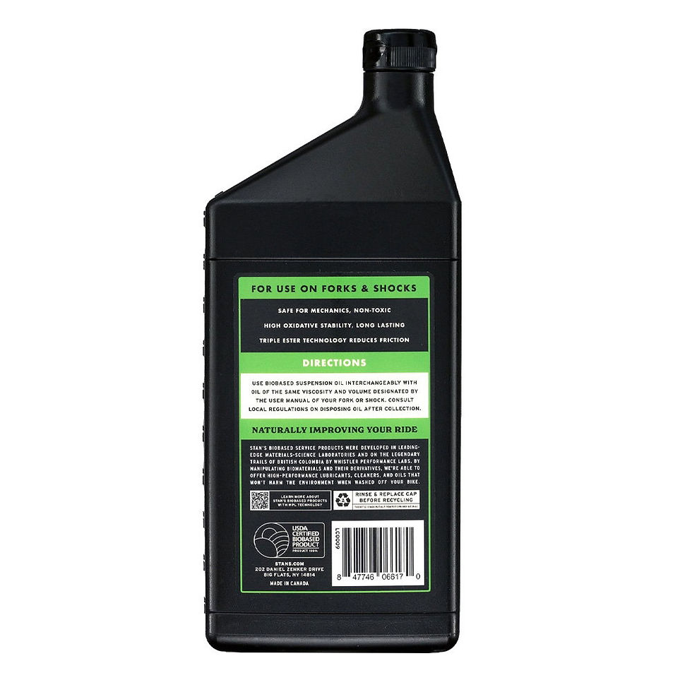 Thumbnail: Stans Biobased Suspension Oil 10wt 1 litre