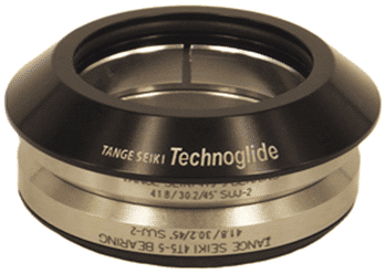 Thumbnail: Tange Seiki IS24 Black Alloy Integrated Headset Top Cover Cap