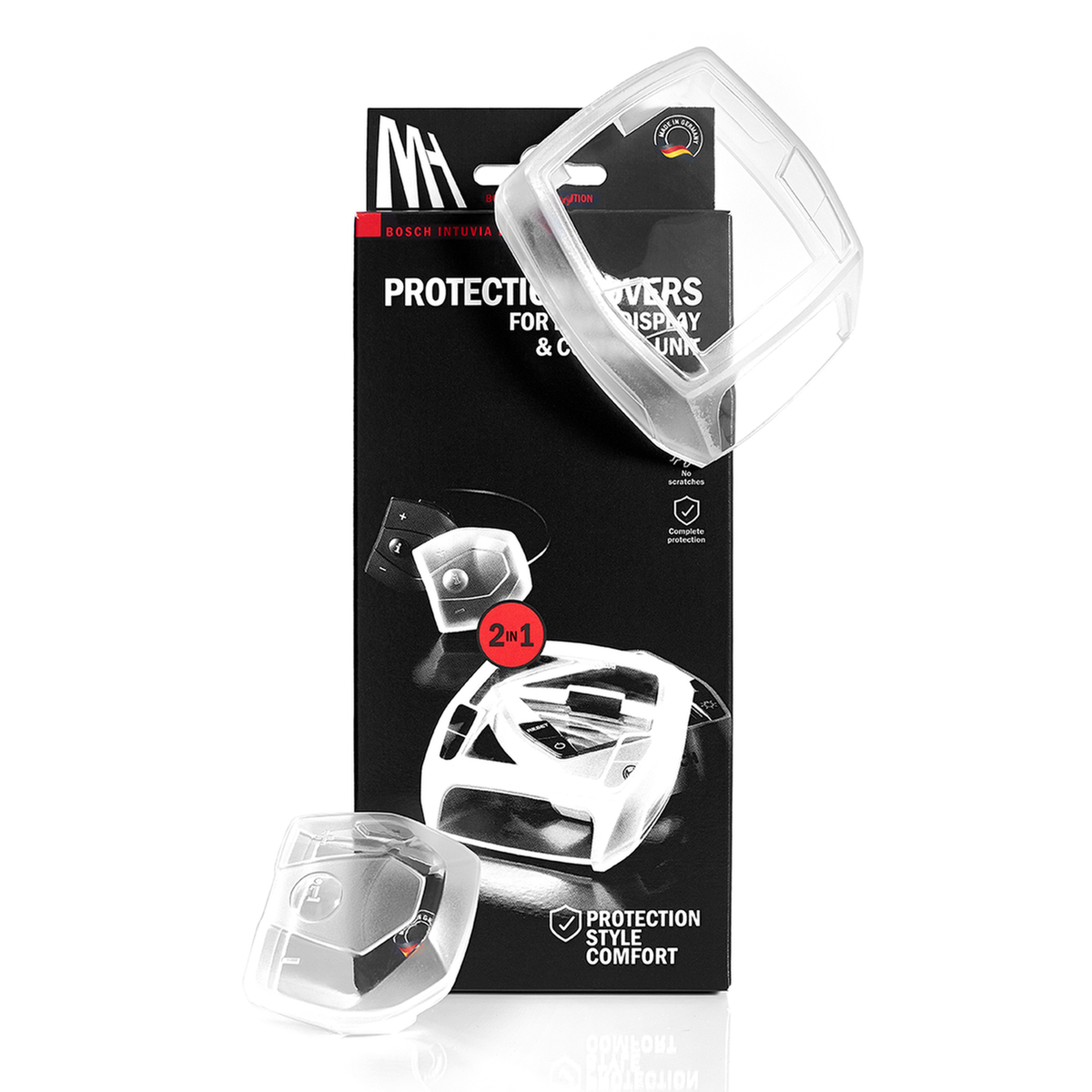 INTUVIA 2IN1 EDITION protection cover for ebike display andcontrol unit