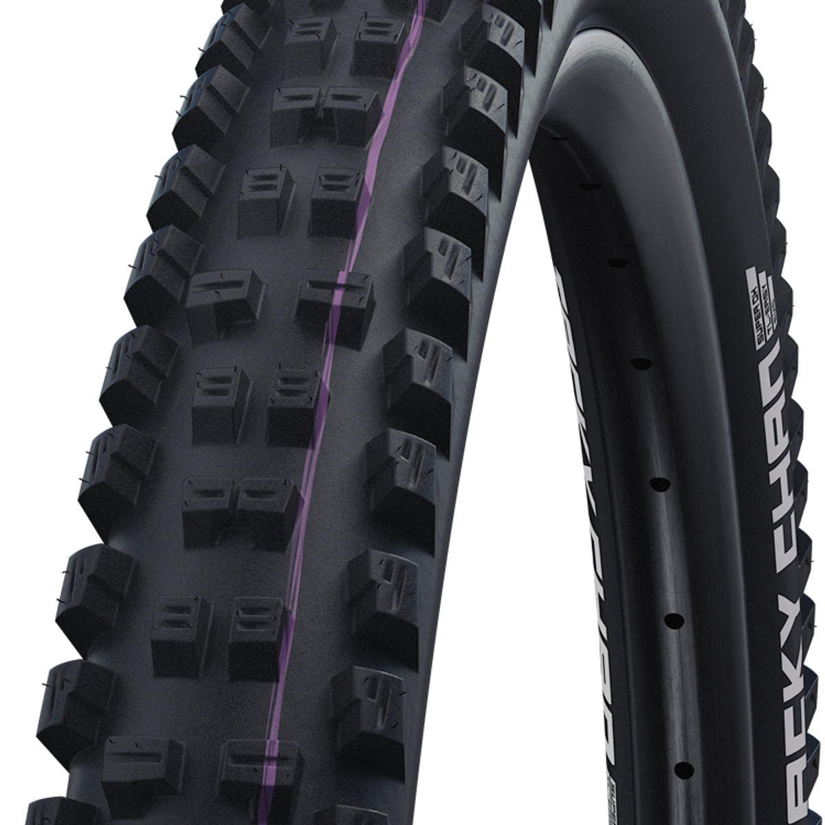 Schwalbe Tacky Chan Super Downhill Ultra-Soft TLE MTB Tyre Black 27.5 x 2.40"