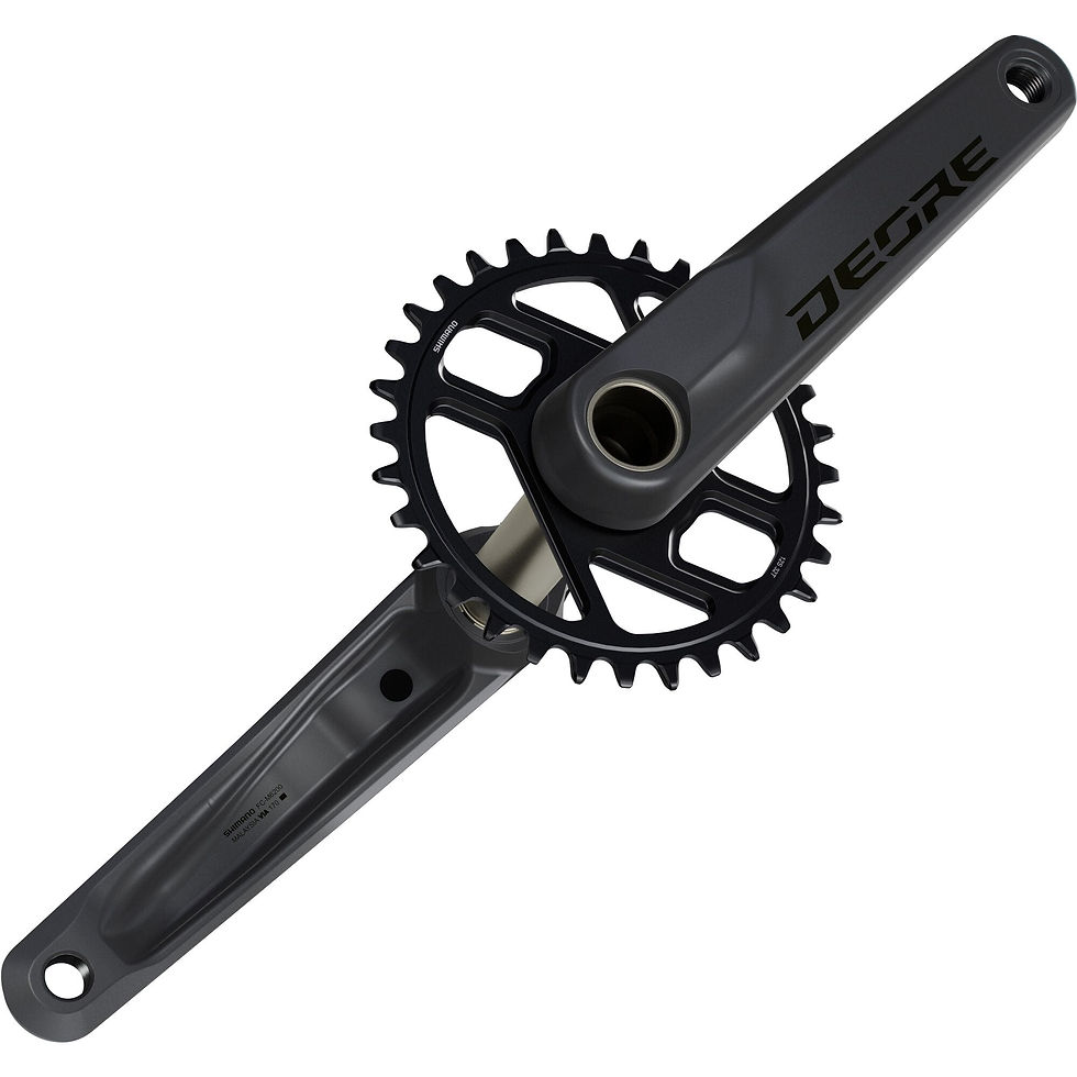 Thumbnail: Shimano FC-M6200 Deore chainset, 12-speed