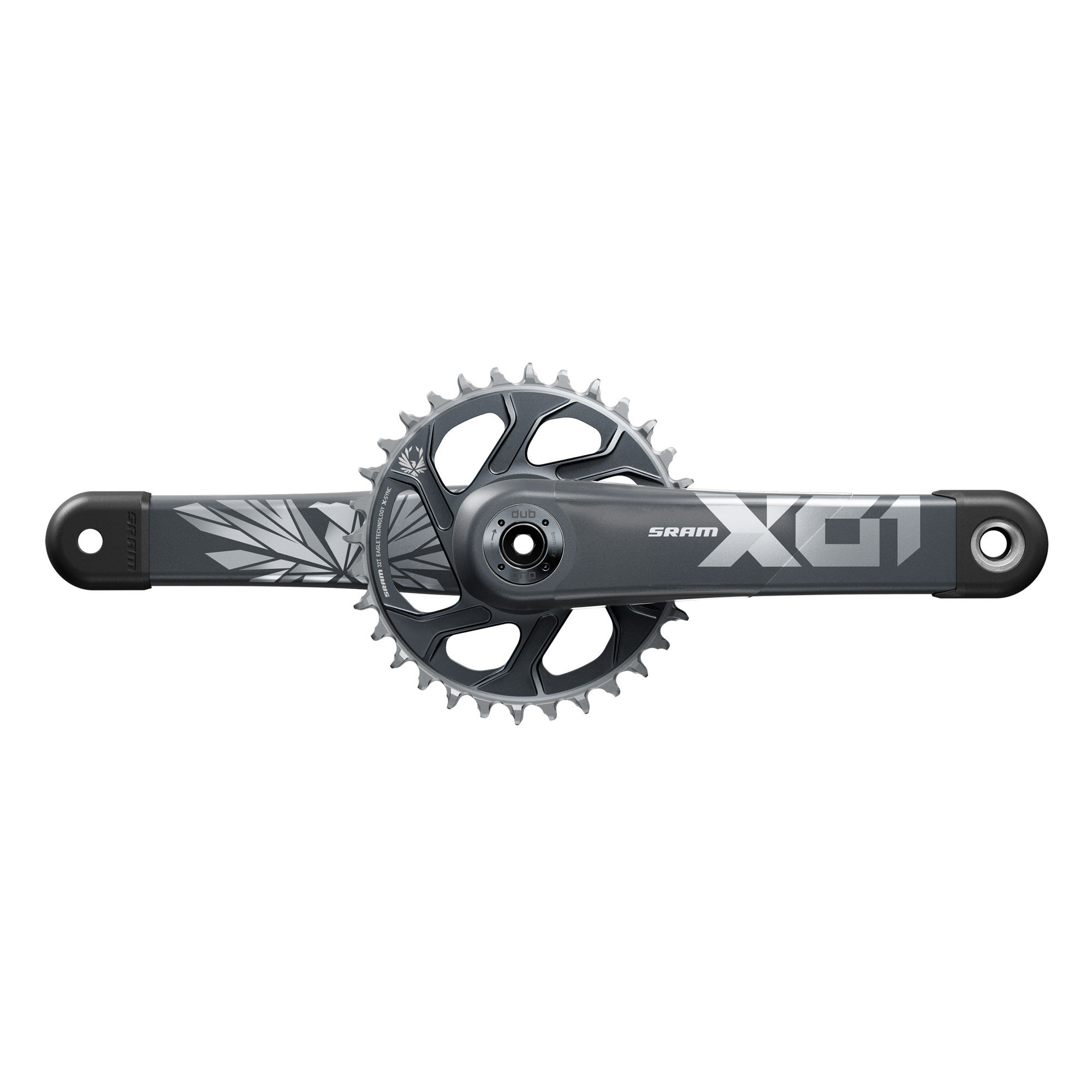 SRAM Crankset X01 Eagle Boost 148 DUB 12s w Direct Mount 32T X-SYNC 2 Chainring