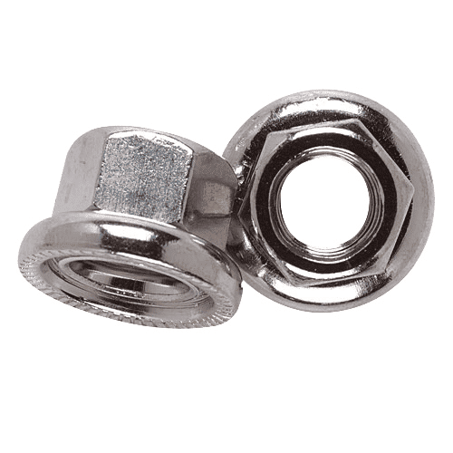 Weldtite 3/8 Inch Chrome Steel Bicycle Track Nuts Box 100