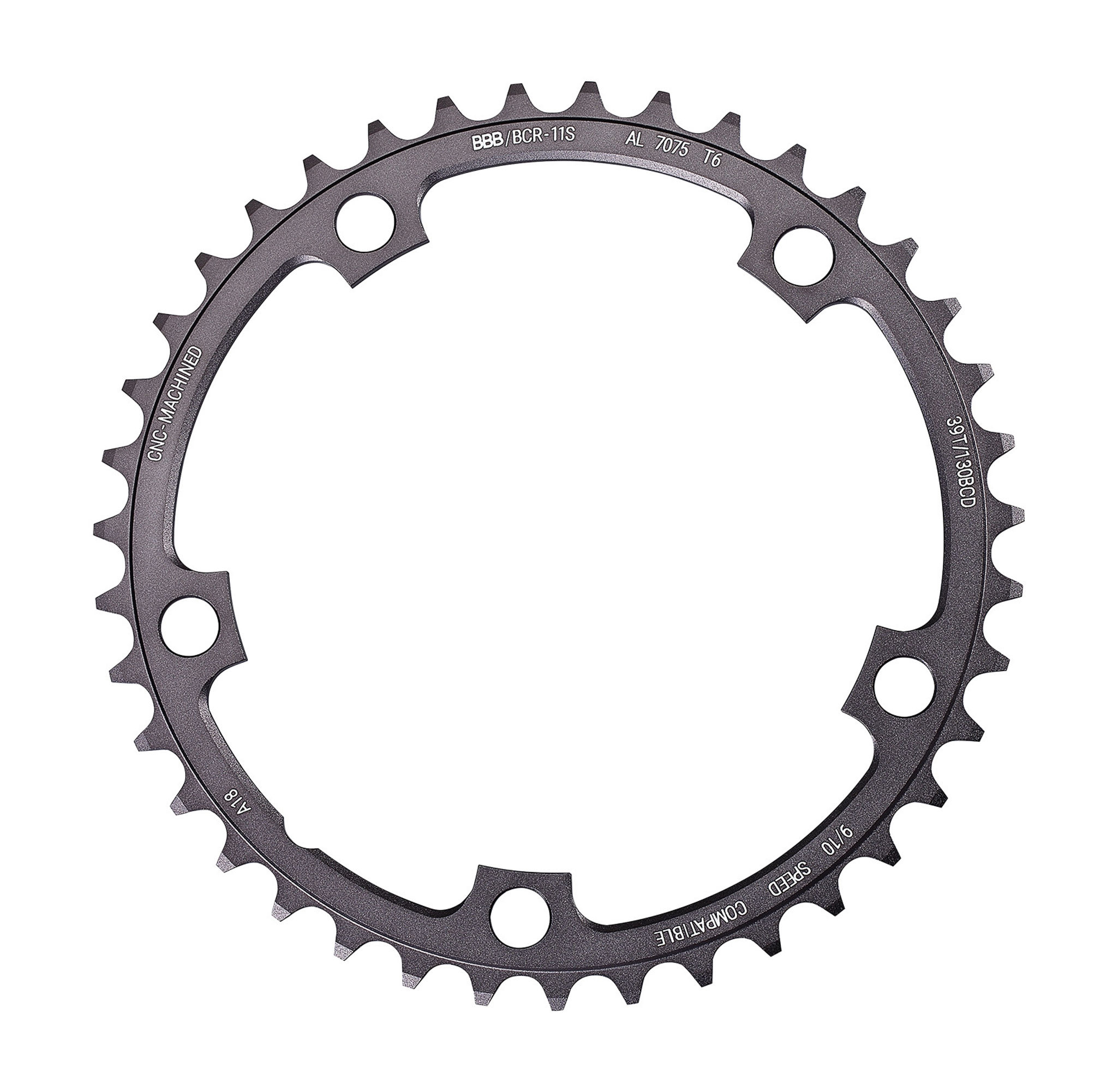 BBB RoadGear 2x9/10 130BCD Chainring