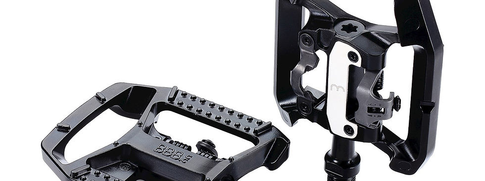 Thumbnail: BBB DualChoice Two Function Clipless & Flat MTB Pedals