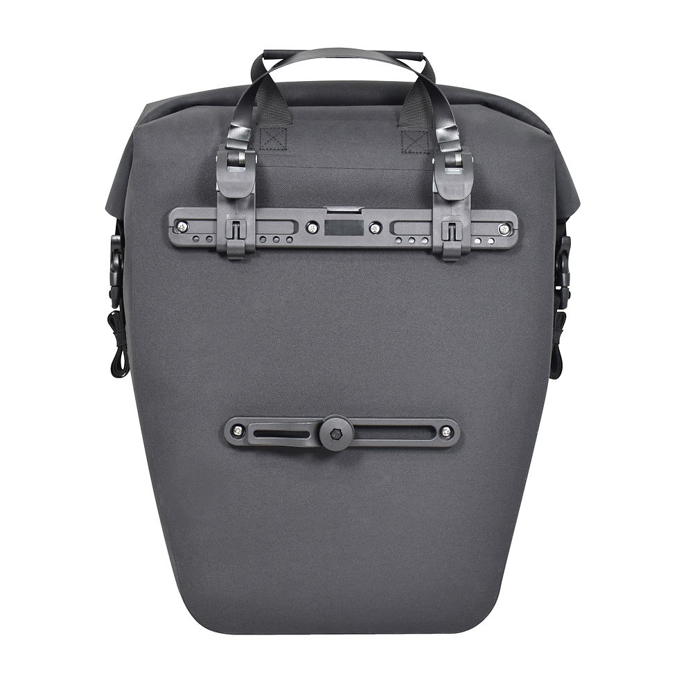 Thumbnail: DÜRO 22L Waterproof Recycled PET TPU Single Bicycle Pannier Bag