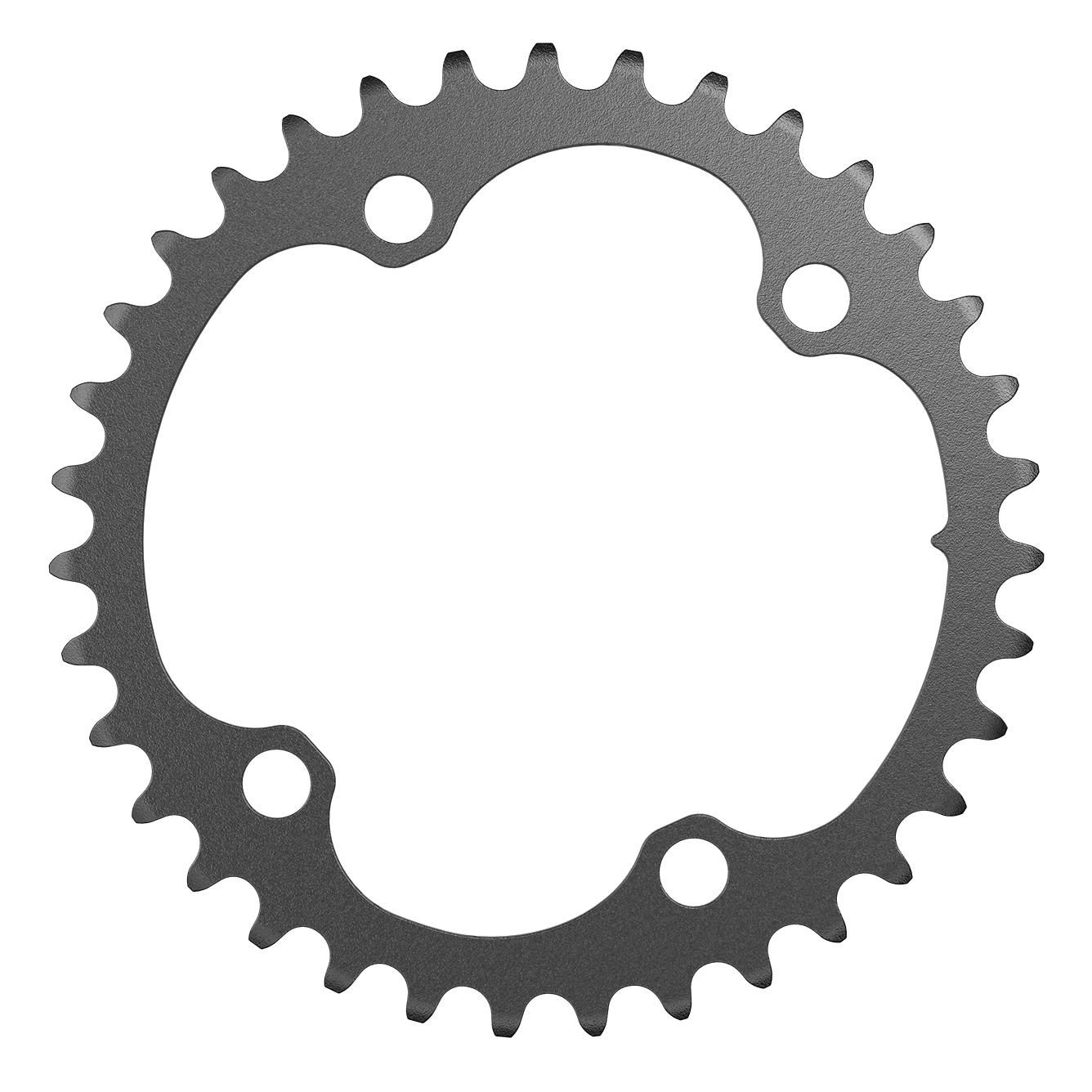 SRAM Rival AXS Chain Ring Road 107BCD 2X12 Black