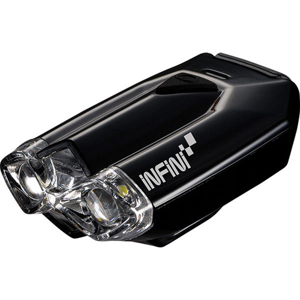 Infini Lava super bright micro USB front light with QR bracket black