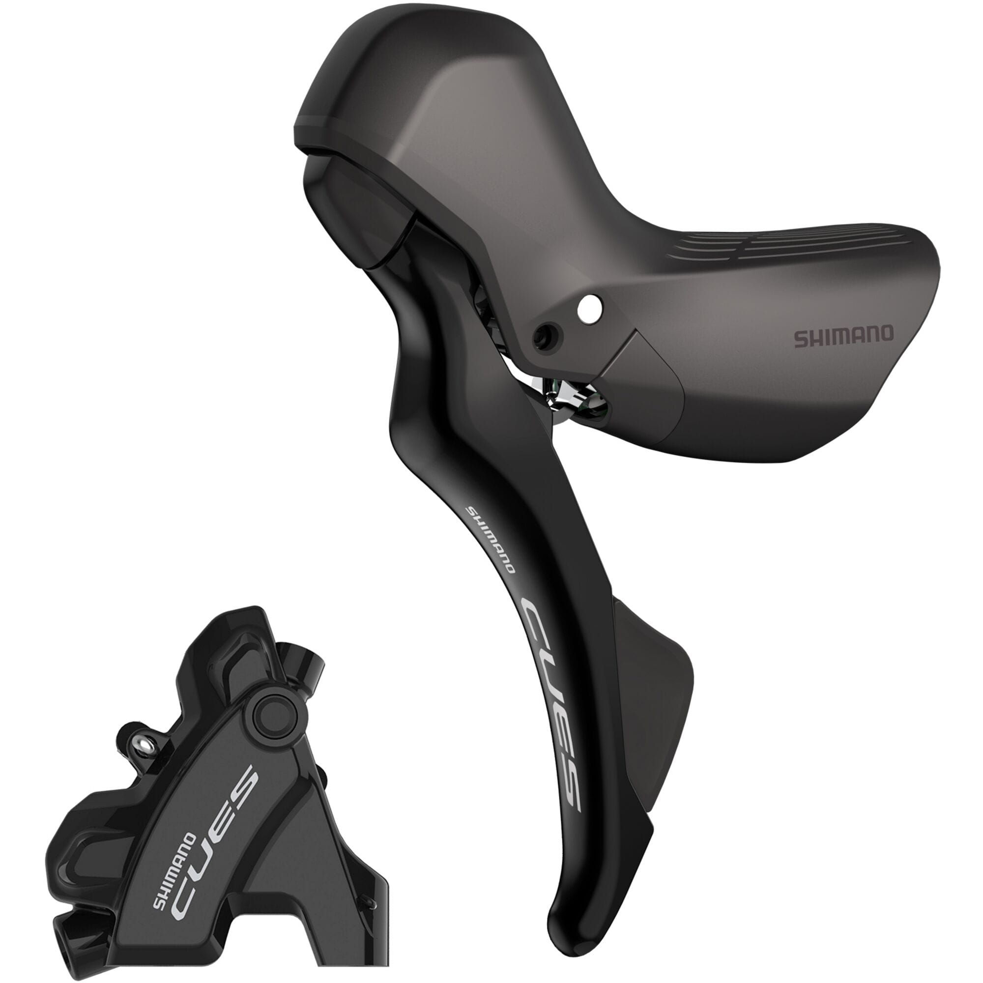 Shimano CUES ST-U4030 bled hydraulic, mechanical STI set, flat mount calliper