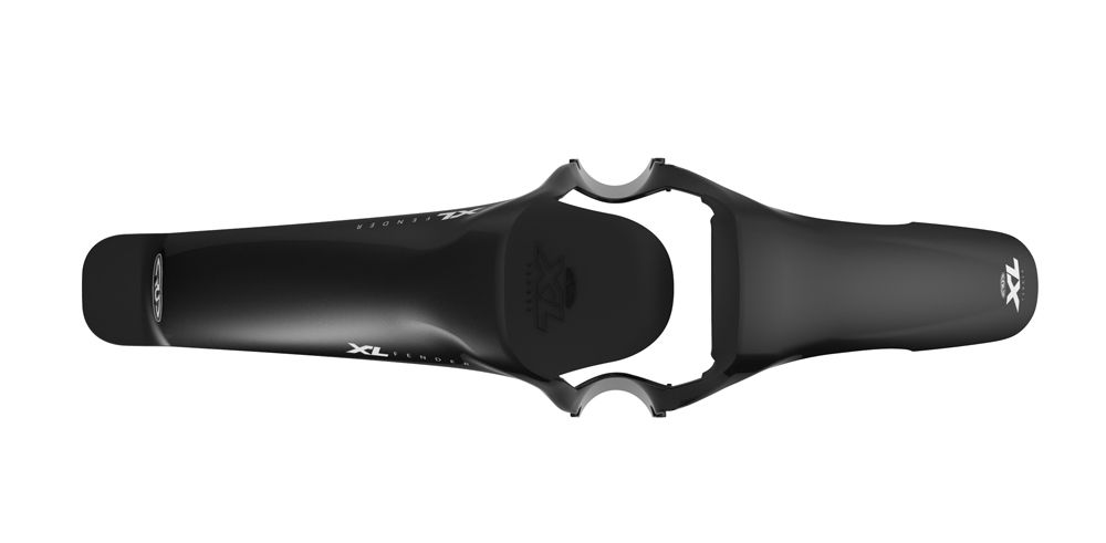 Crud XL Front Fender MTB Mudguard for Suspension Forks Black