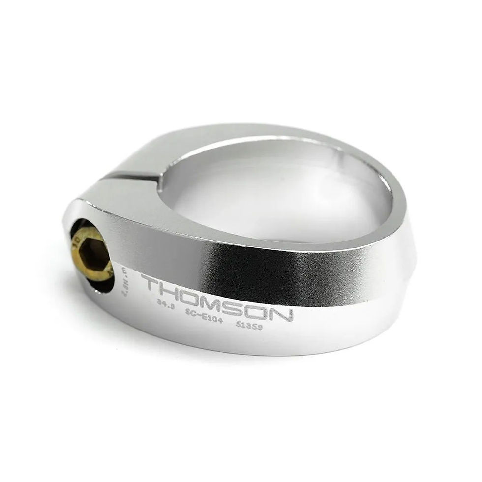 Thumbnail: Thomson Seatpost Collar Silver 31.8