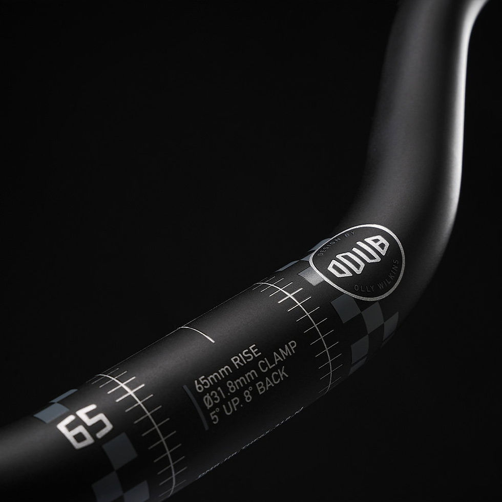 Thumbnail: DMR ODUB BAR 31.8 65mm Rise Vapour Black