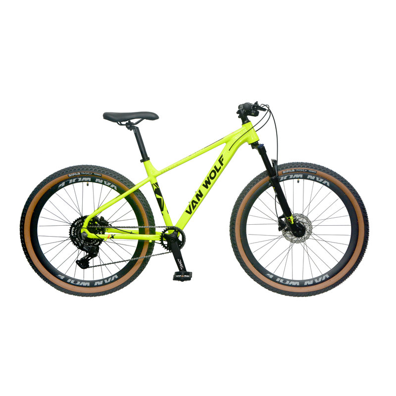 Van Wolf Pack IX Mountain Bike - Acid Yellow