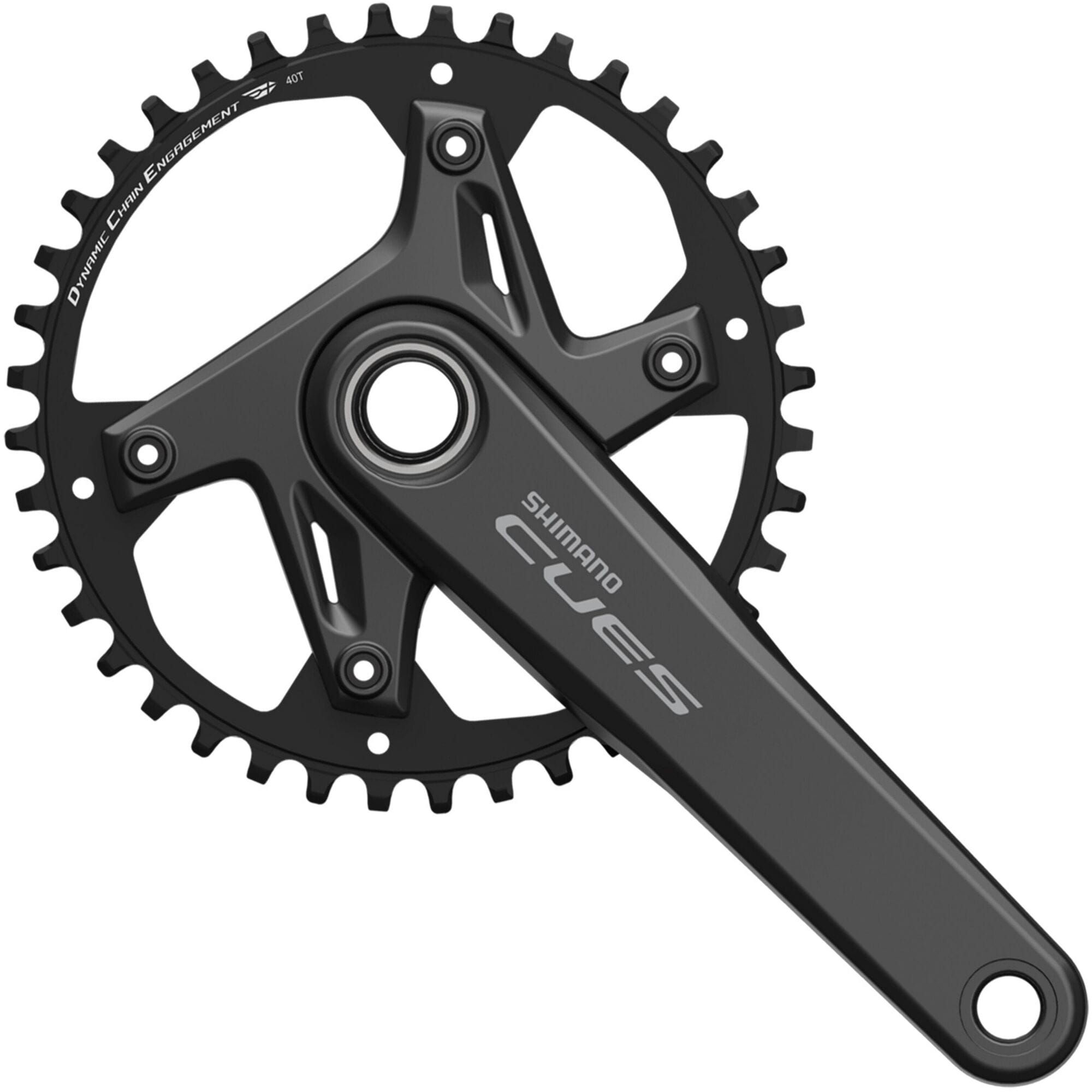 Shimano FC-U6030-1 CUES 2 piece design chainset, for 9/10/11-speed, 175mm, 40T