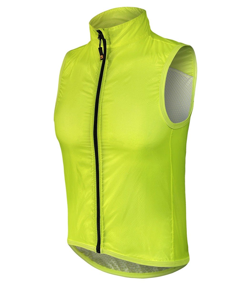 Funkier Windbreaker Gents Pro Gilet in Fluo Yellow