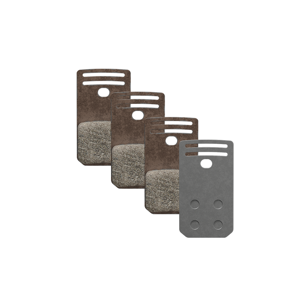 Brake pads MDP 13 SILVER (PU = 1 set)