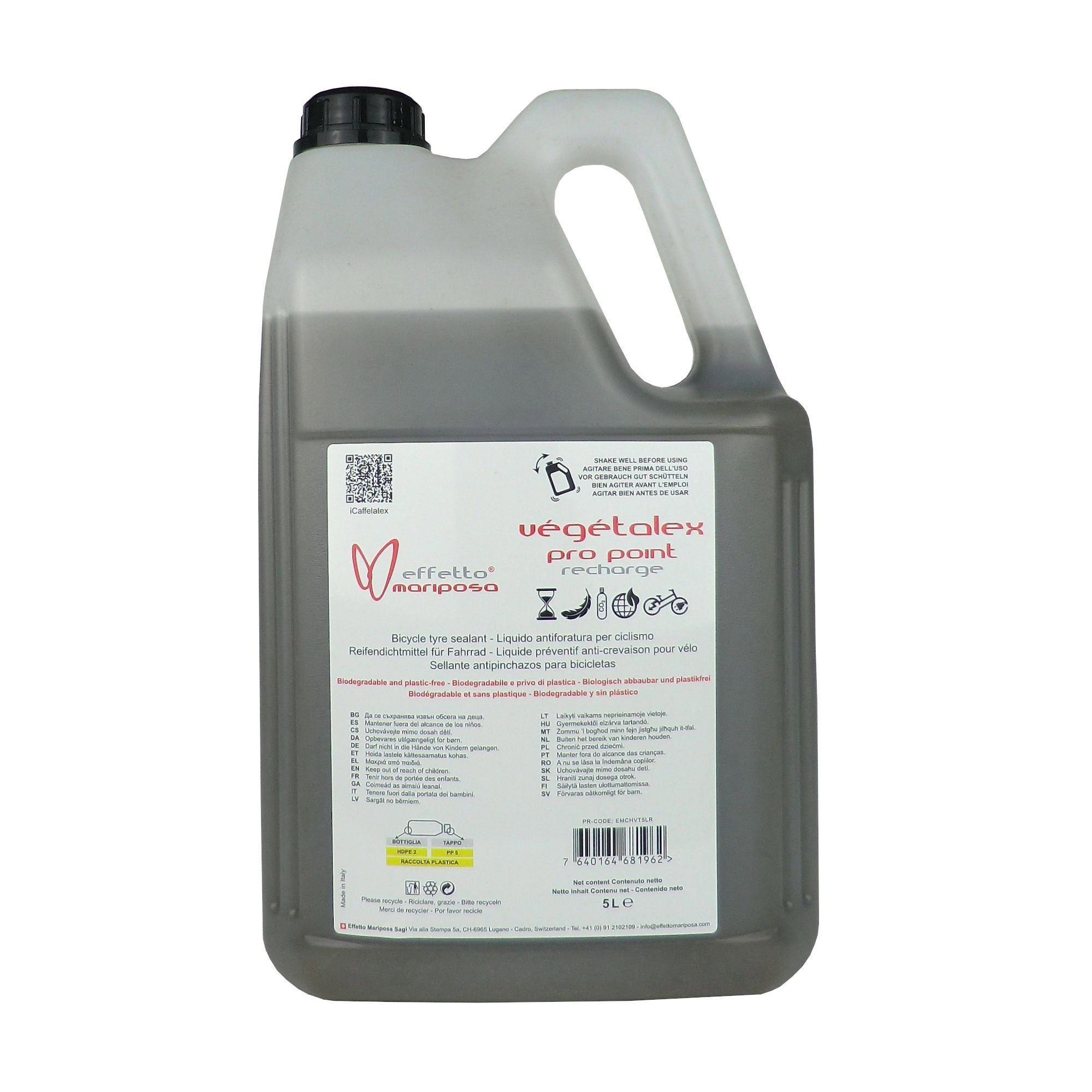 Effetto Vegetalex Tubeless Sealant Pro Point 5L Refill