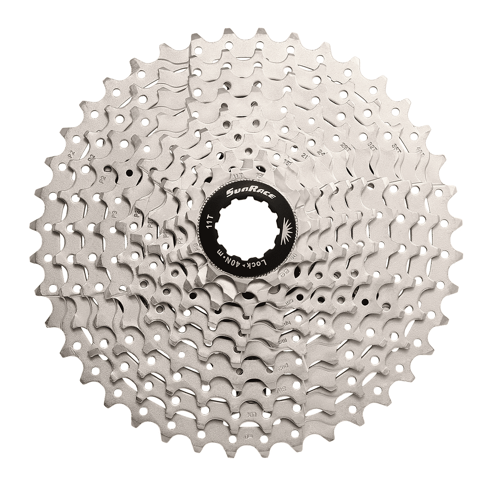Thumbnail: SunRace CSMS3 10 Speed Wide Ratio 11-40T Mountain Bike Cassette