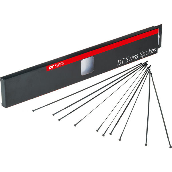DT Swiss Aero Comp Straight Pull Spokes 14 g = 2 mm box 20, black