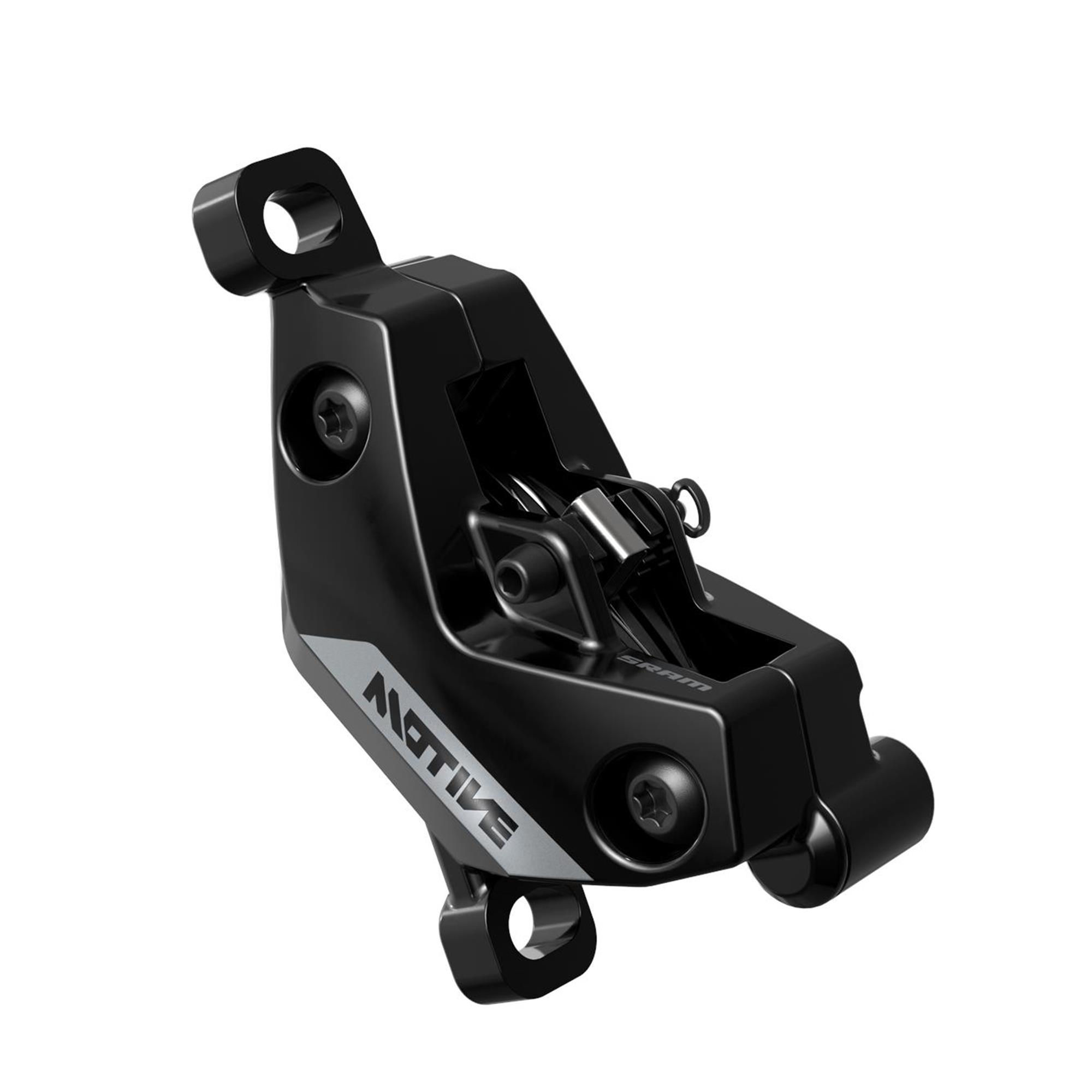 Sram Disc Brake Caliper Assembly - (Assembled, No Hose) Gloss Black Anodized