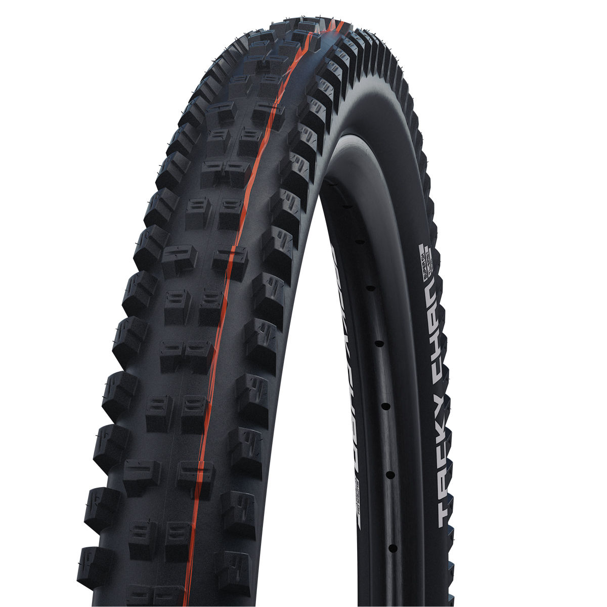 Schwalbe Tacky Chan Super Gravity Soft TLE MTB Tyre Black 27.5 x 2.40" (Folding)