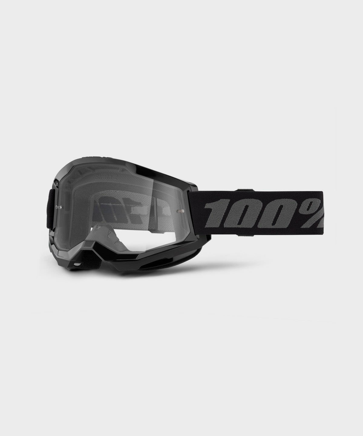100% Strata 2 Youth Clear Lens Goggles