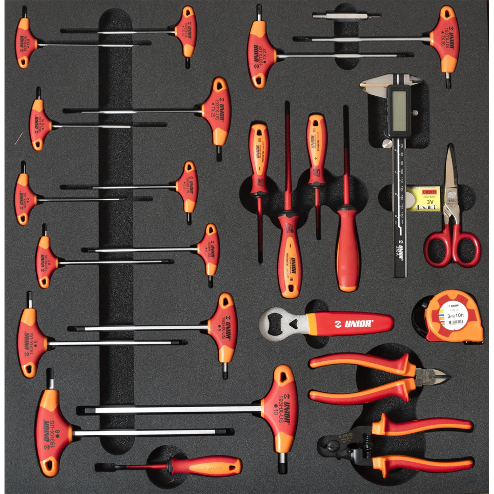 Unior Set Of Tools In Tray 1 For 2600A And 2600C - General Tools 2024