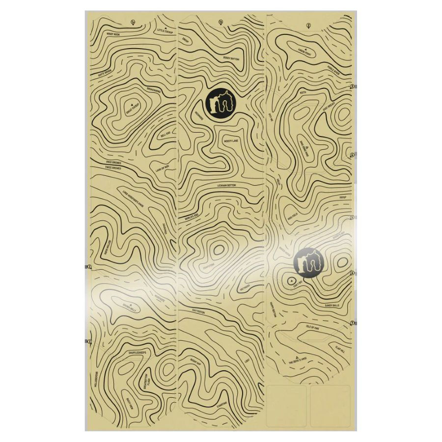 Mucky Nutz Skinz | Frame | Contours | Black