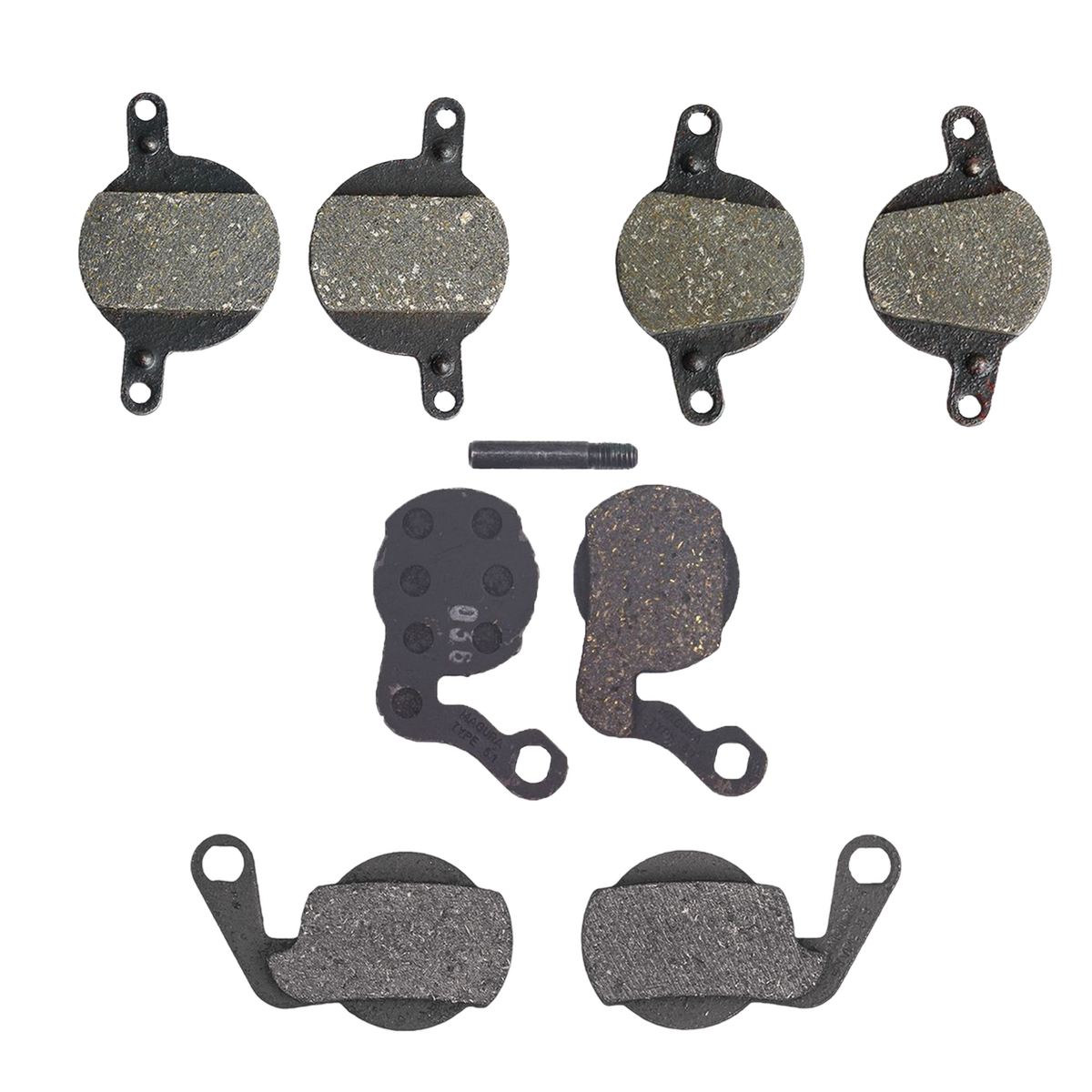 Brake pads Performance, 3.1 - 6.1