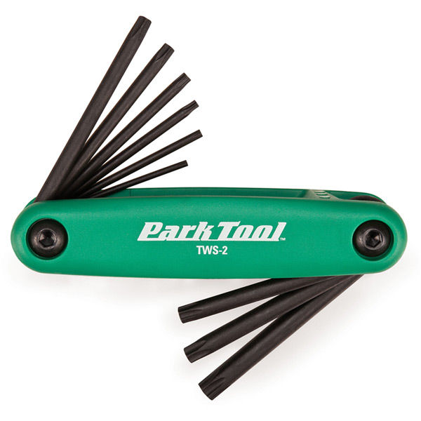 Park Tool TWS-2 - Fold-Up Star-Shaped Wrench Set