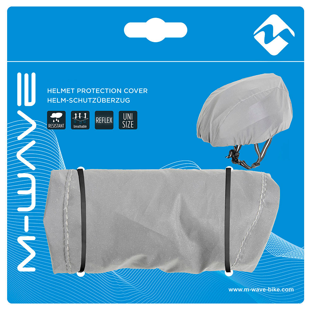 M-Wave Reflective Adult Helmet Cover