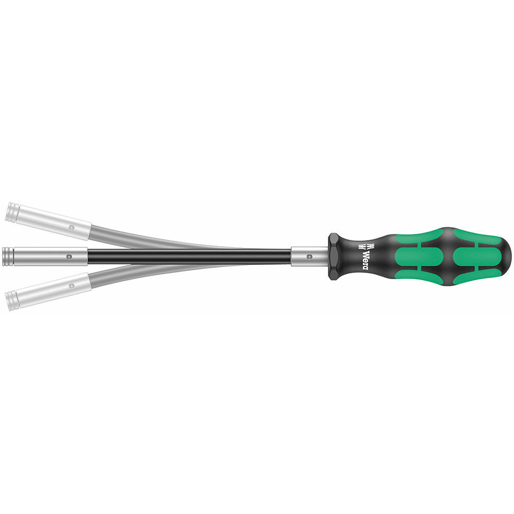 Wera 393 S Bitholding Screwdriver Extra Slim with Flexible Shaft