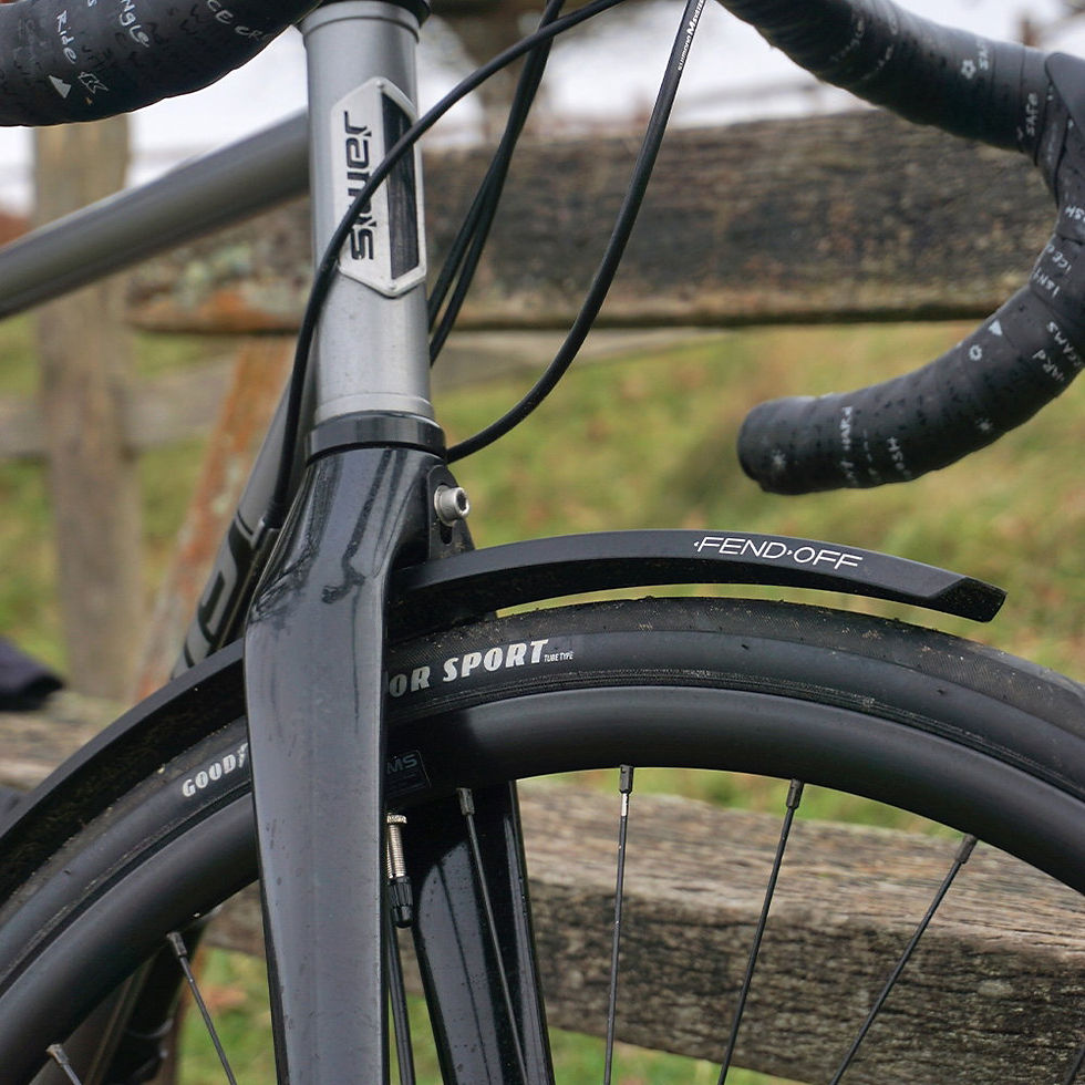 Thumbnail: Kinesis Fend Off 40mm Mudguards Black